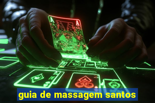 guia de massagem santos